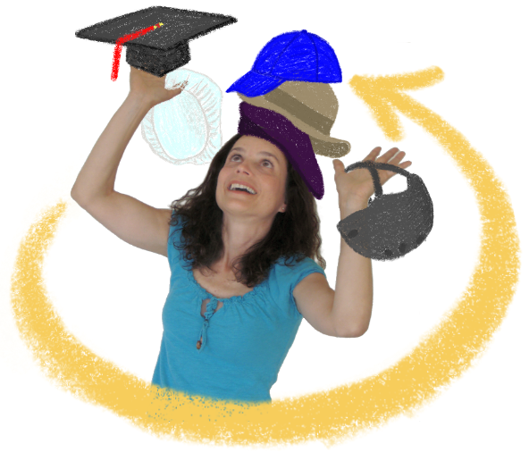 Francesca Zonin's photo wearing many hats Francesca Zonin's photo wearing many hats